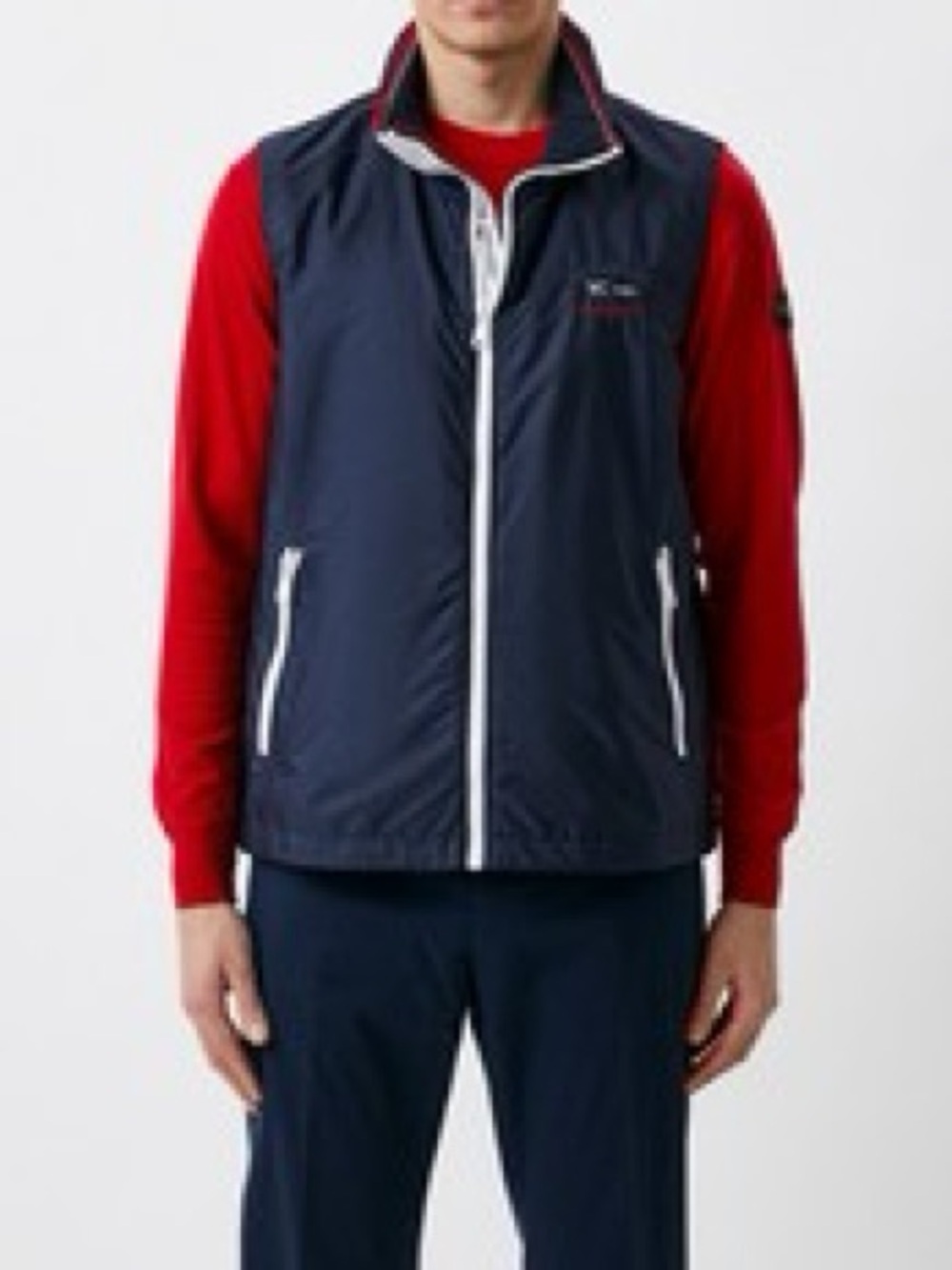 Paul & Shark Yacht Club Admiral's Vest Navy Blue Nylon 3XL